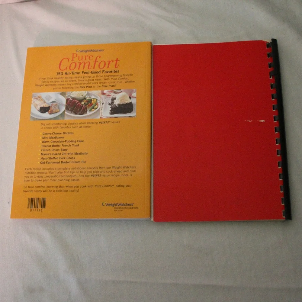 Weight Watchers Pure Comfort Cookbook & Whatever the Ingredients‎ Recipes